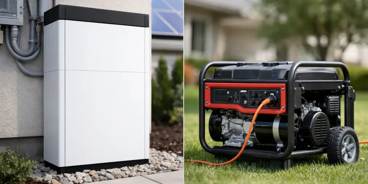Battery Backup vs Generator: Which Fits?