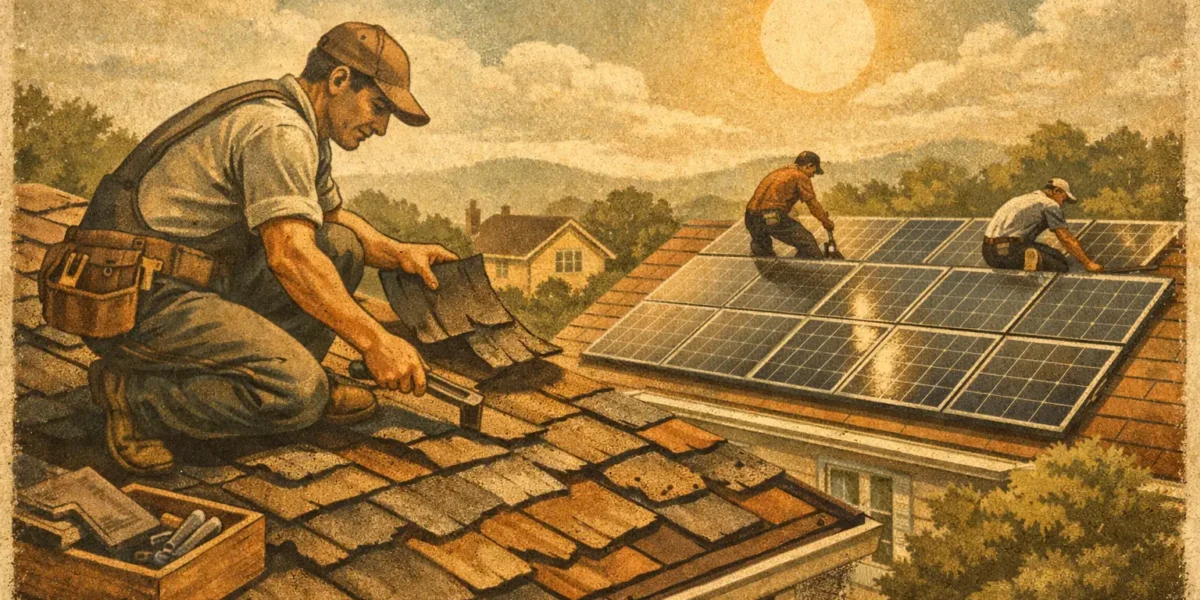 Roof Replacement Before Solar Panels?