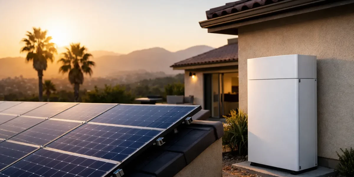 Solar Plus Storage Payback Example for SoCal