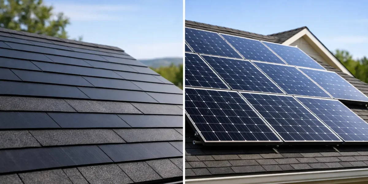 Solar Shingles Versus Panels: Which Fits?